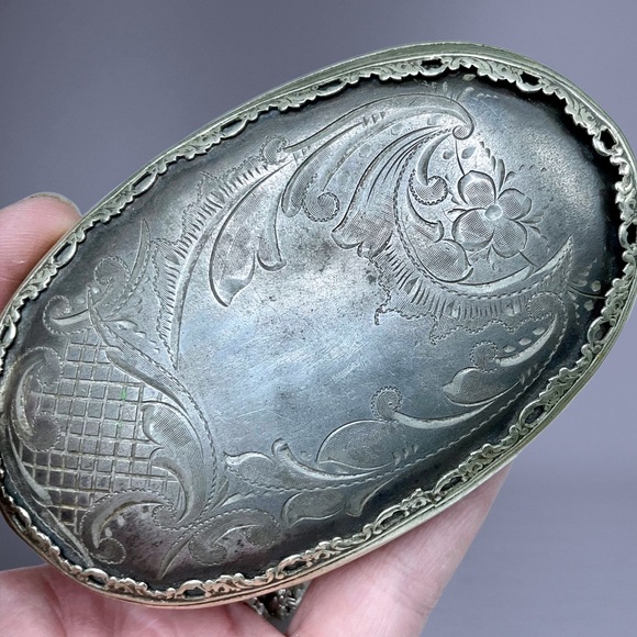 🌺 Vintage Sterling Silver Vanity Items - Picture 11 of 16